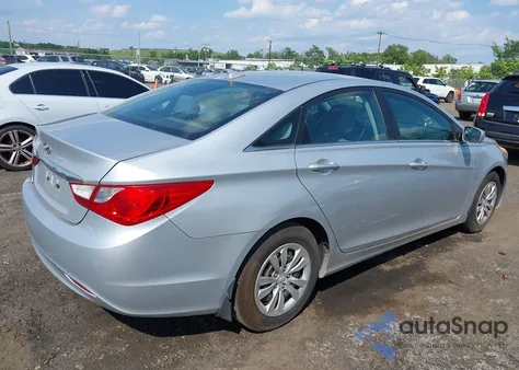 2012 Hyundai Sonata Gls z USA, uszkodzony, nr VIN 5NPEB4AC7CH424850